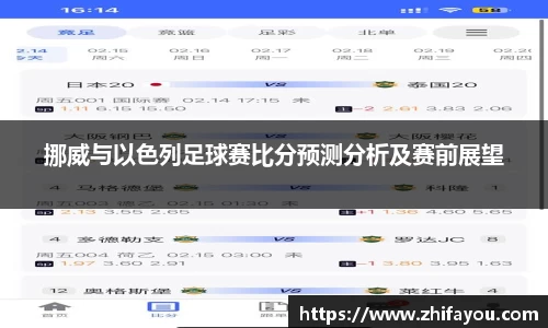 挪威与以色列足球赛比分预测分析及赛前展望